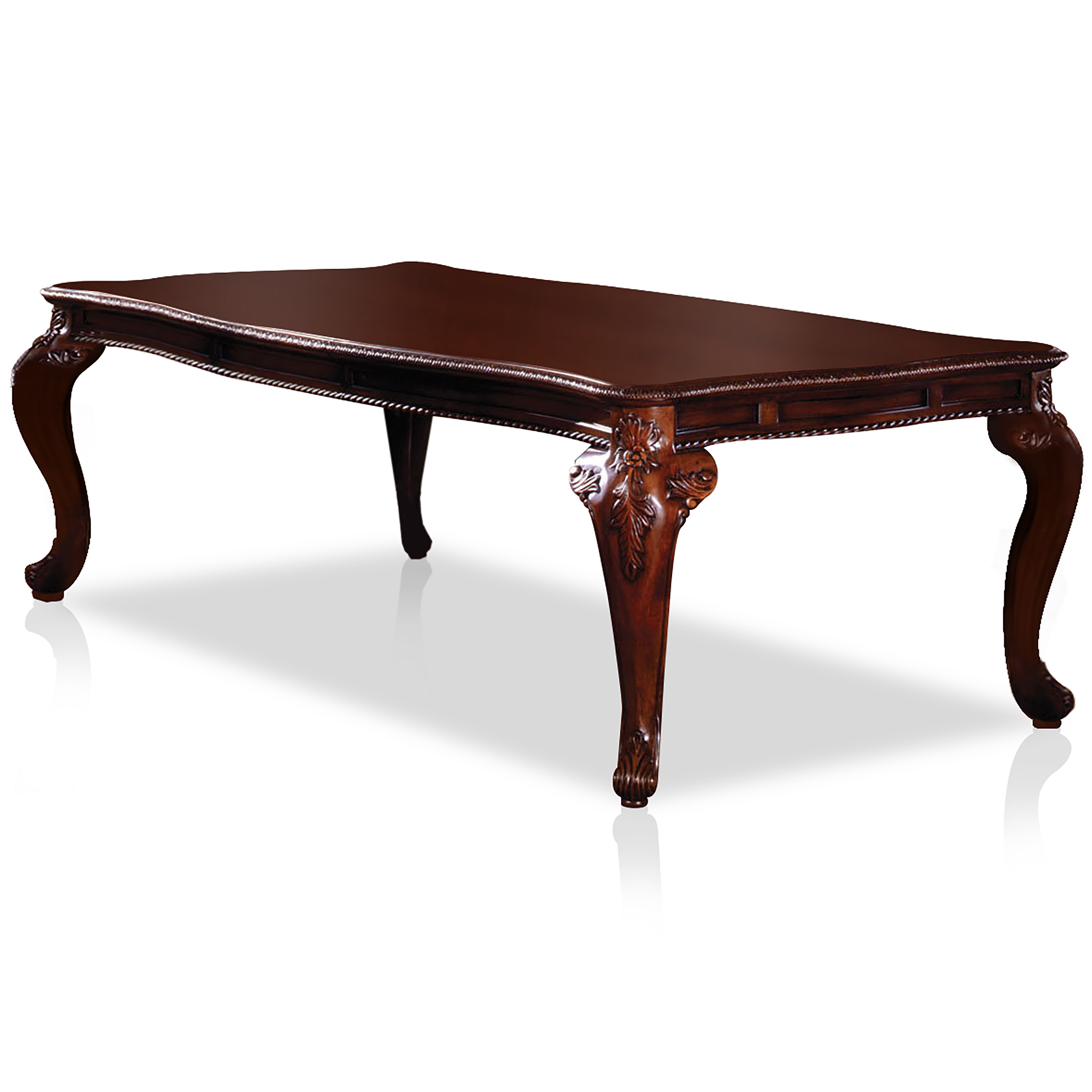 Napa Traditional Curved Dining Table
