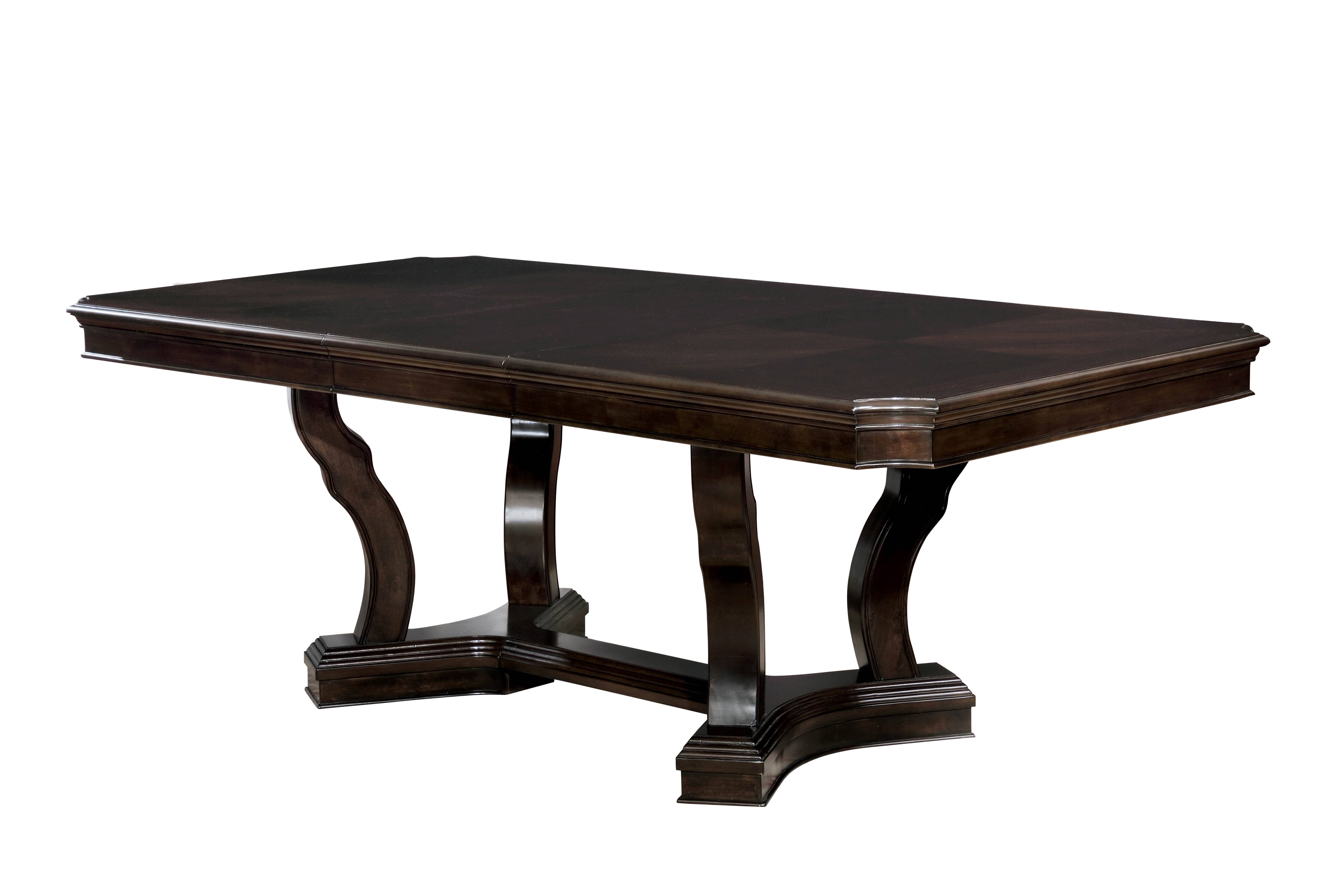 Julessa Traditional Trestle Base Dining Table