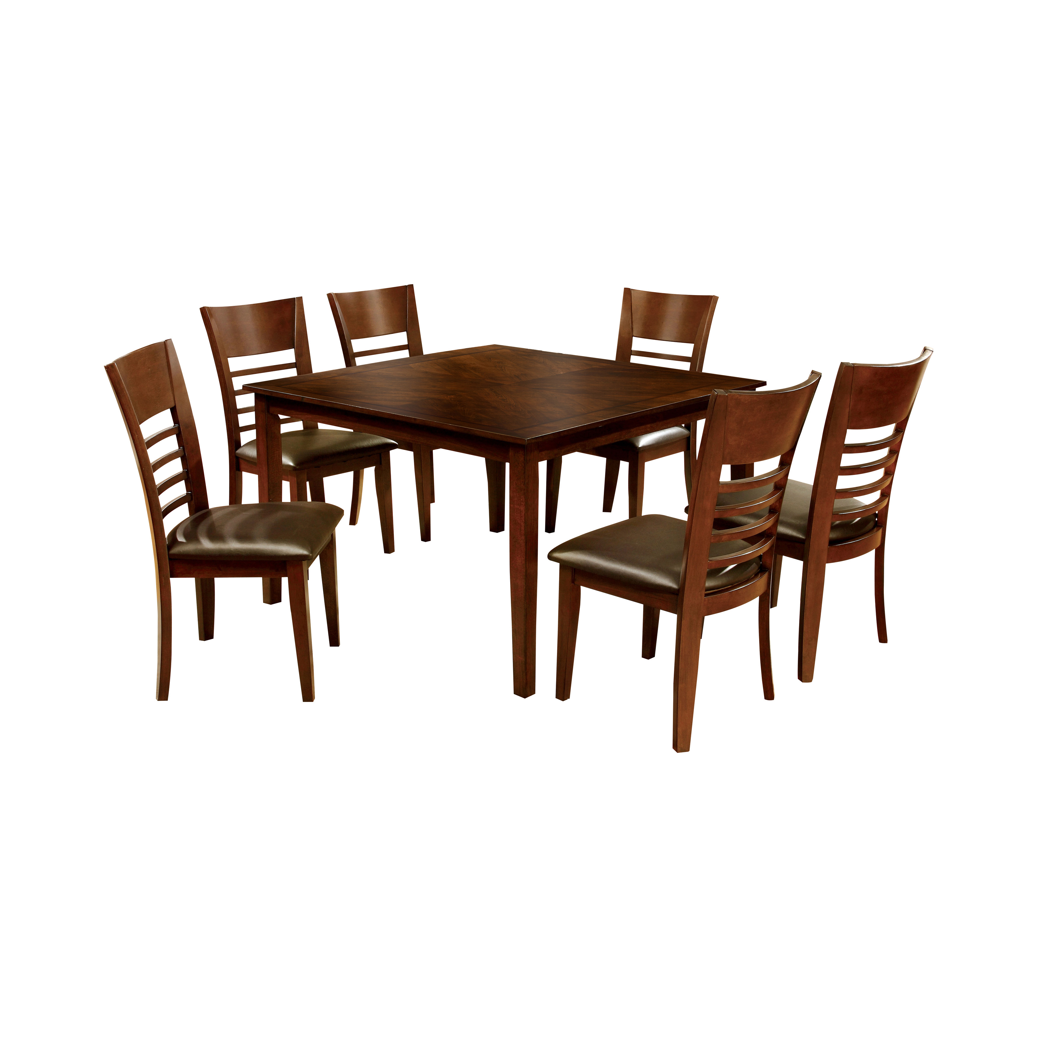 Othello Transitional 7-Piece Wood Dining Set