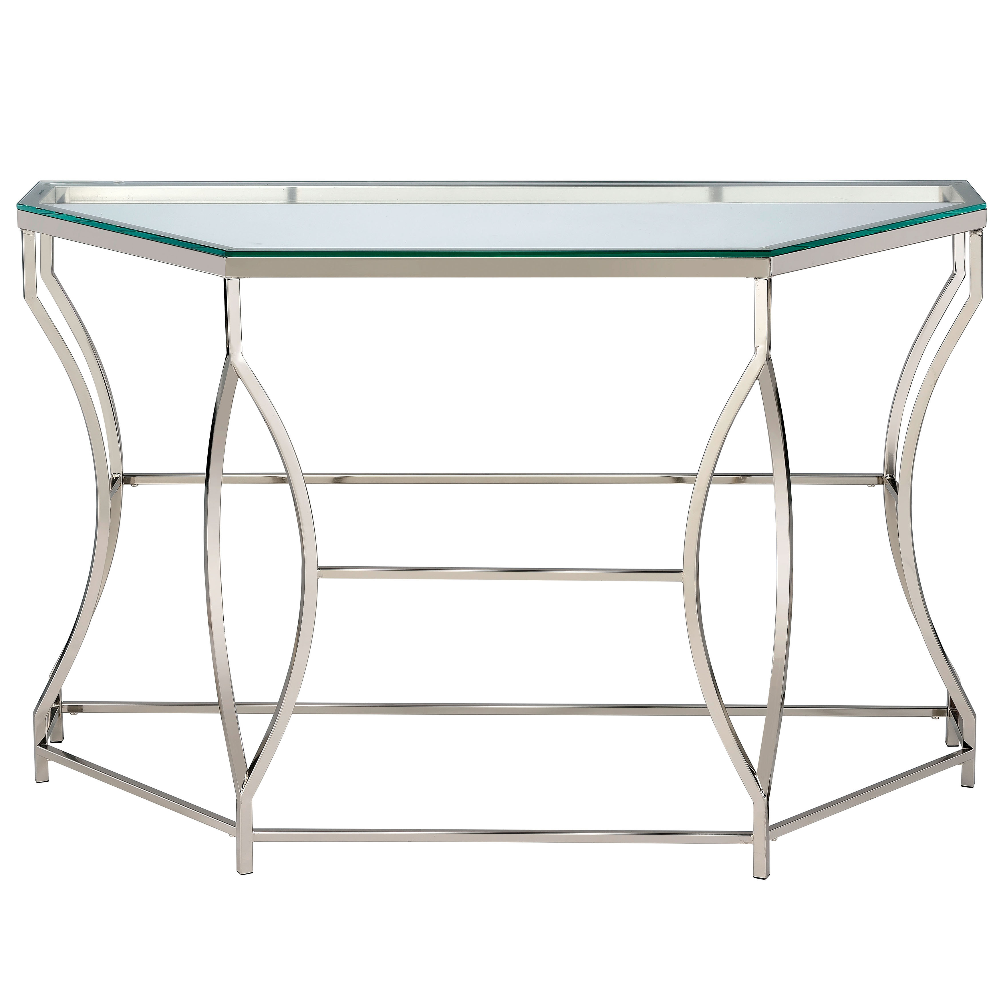 Firnley Contemporary Metal Console Table