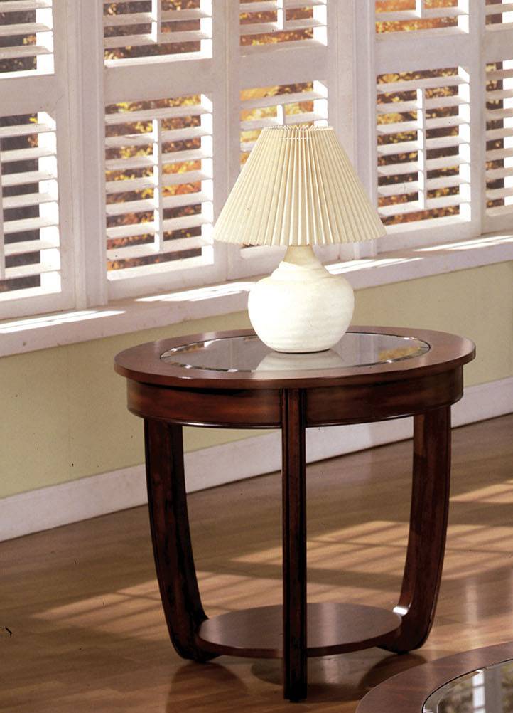 Shervin Transitional Open Shelf End Table