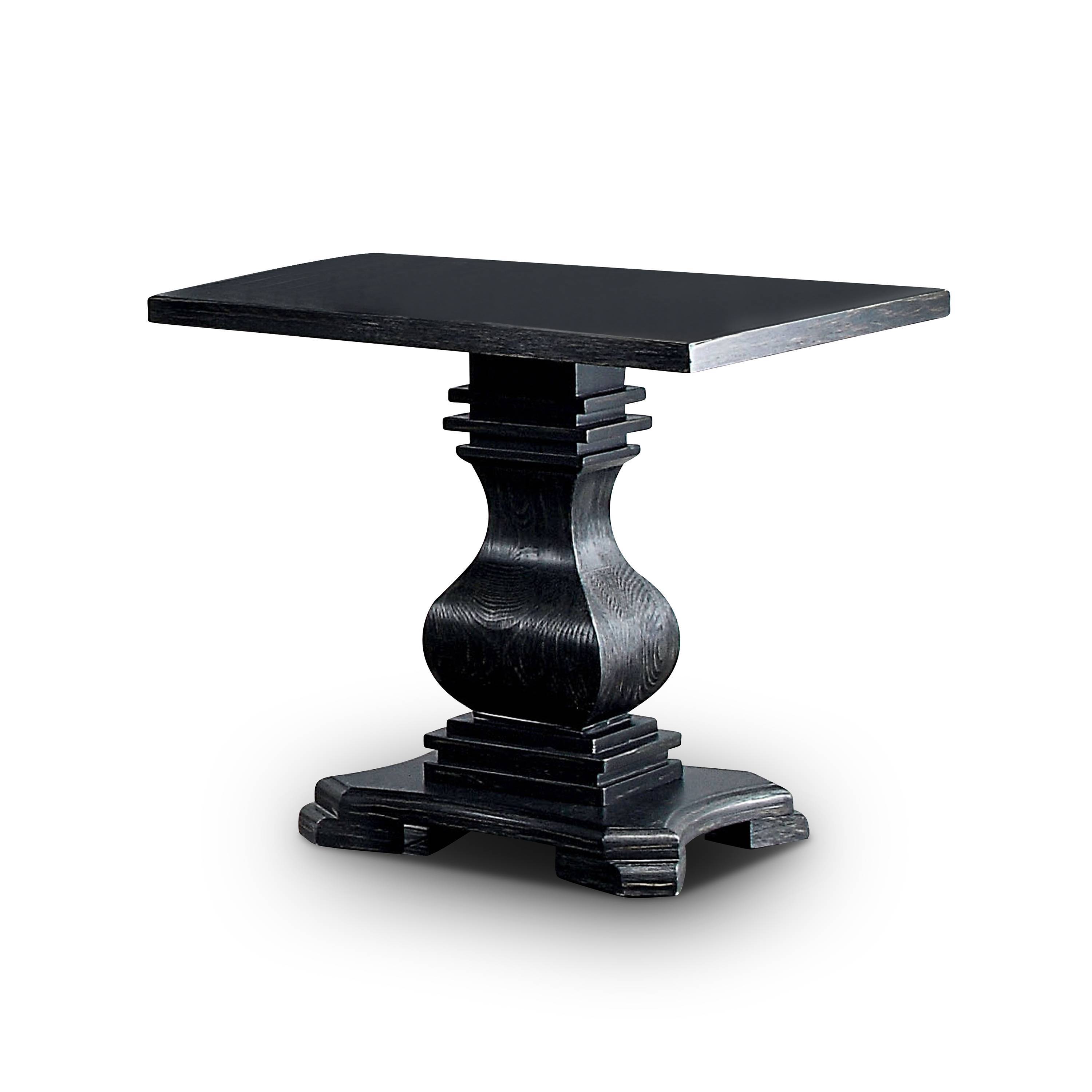 Tedford Traditional Pedestal End Table