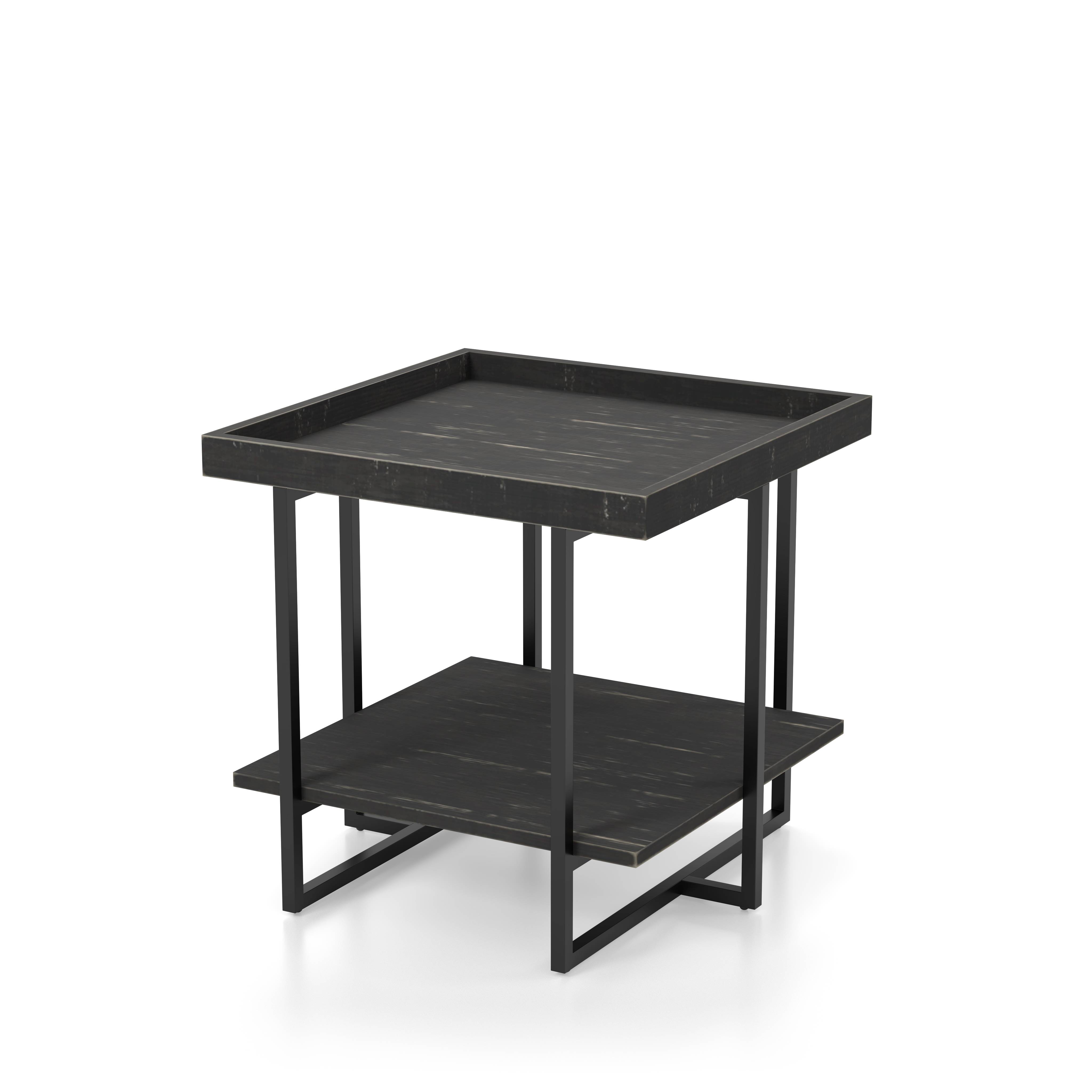 Prakers 1-Shelf End Table