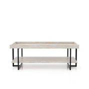 Humere Tray Top Coffee Table in Antique White