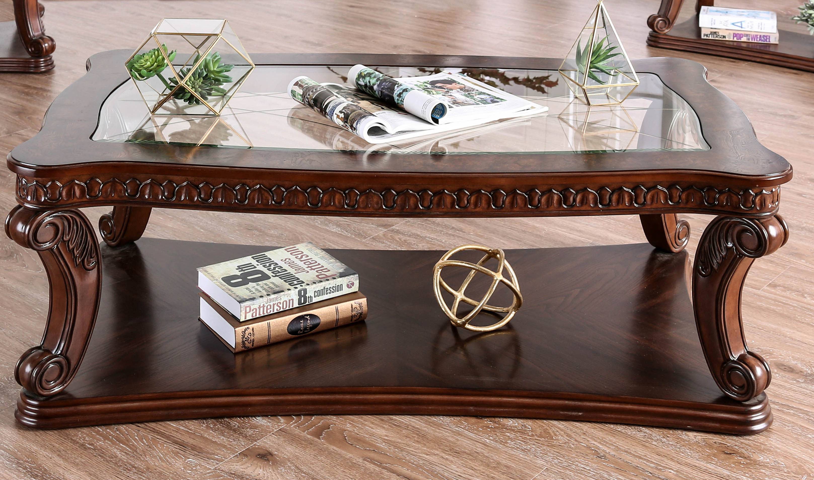 Kogan Traditional Wood Coffee Table