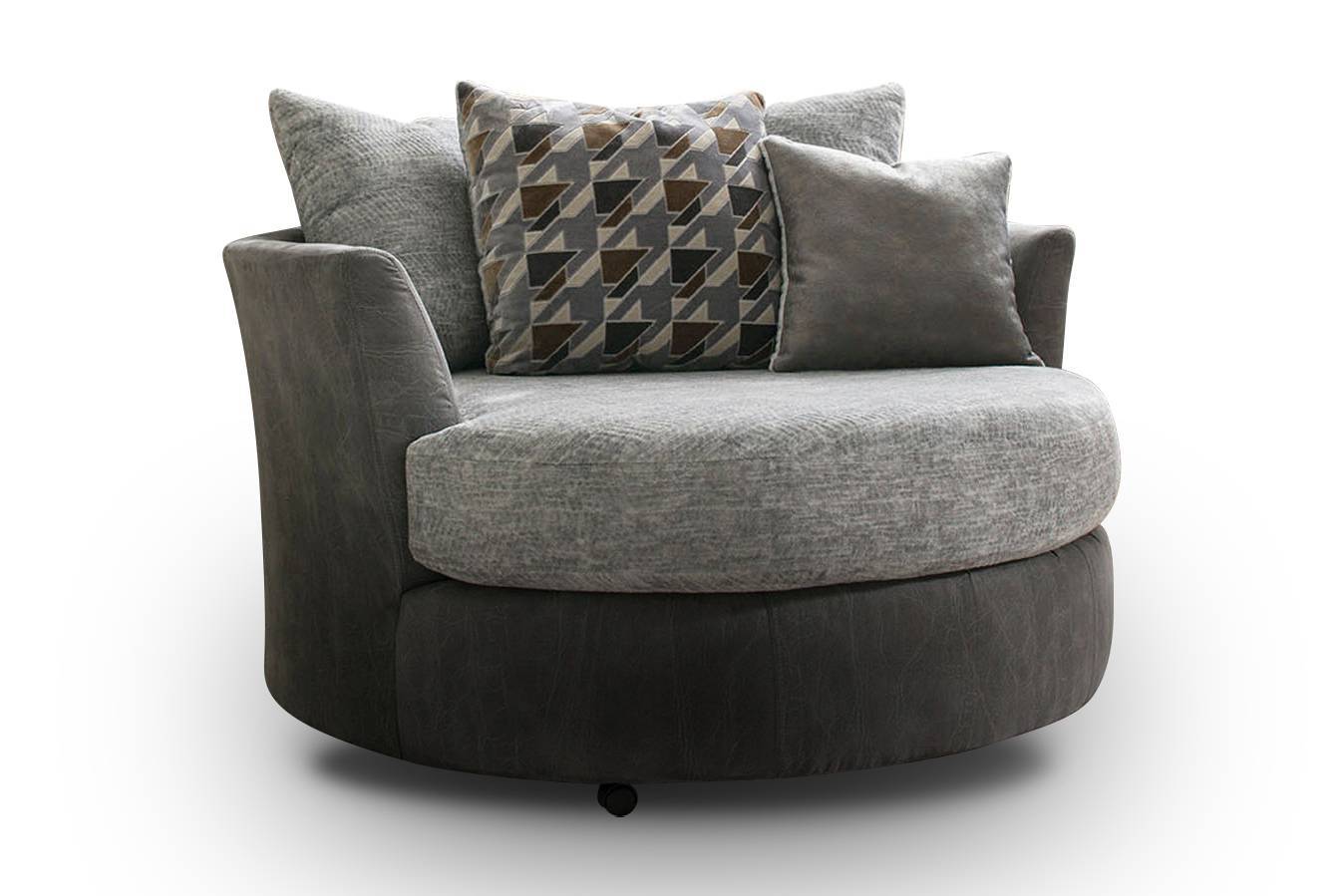 Saddlebrook T-Cushion Swivel Chair