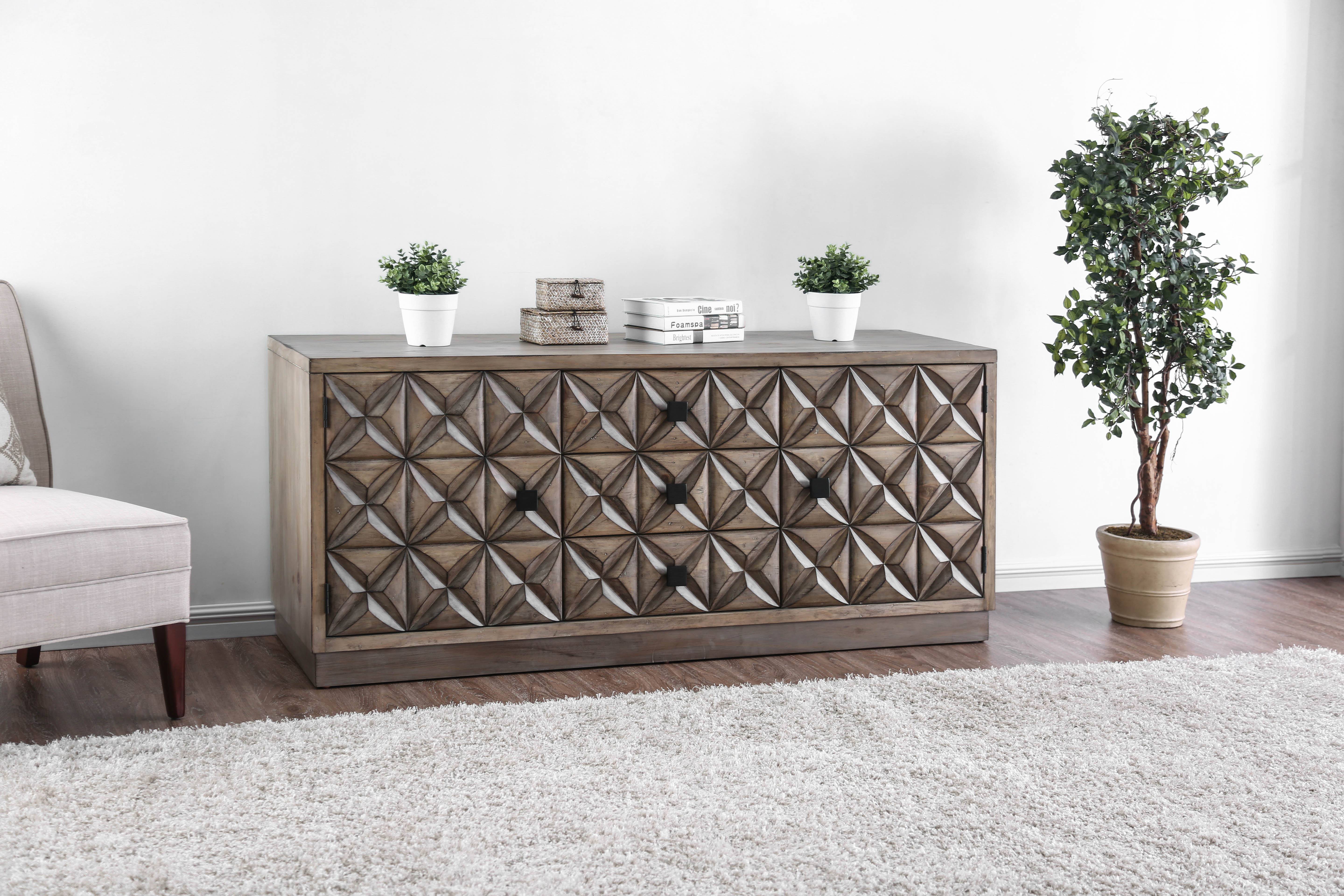 Yvan Transitional 64-Inch TV Stand