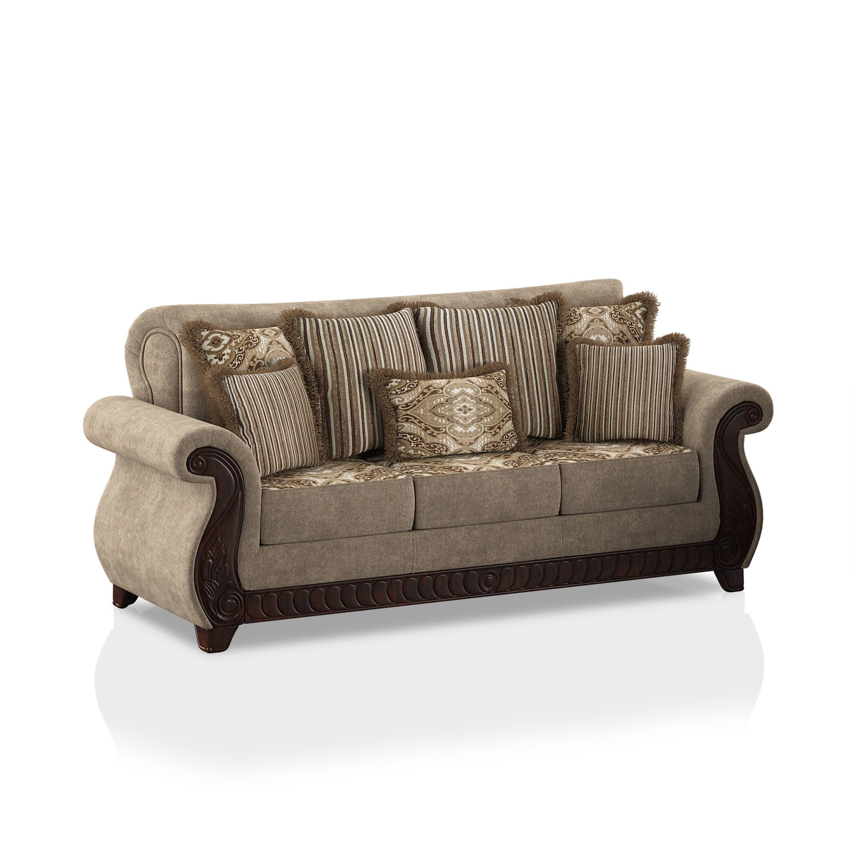 Glenridge Upholstered Sofa in Tan