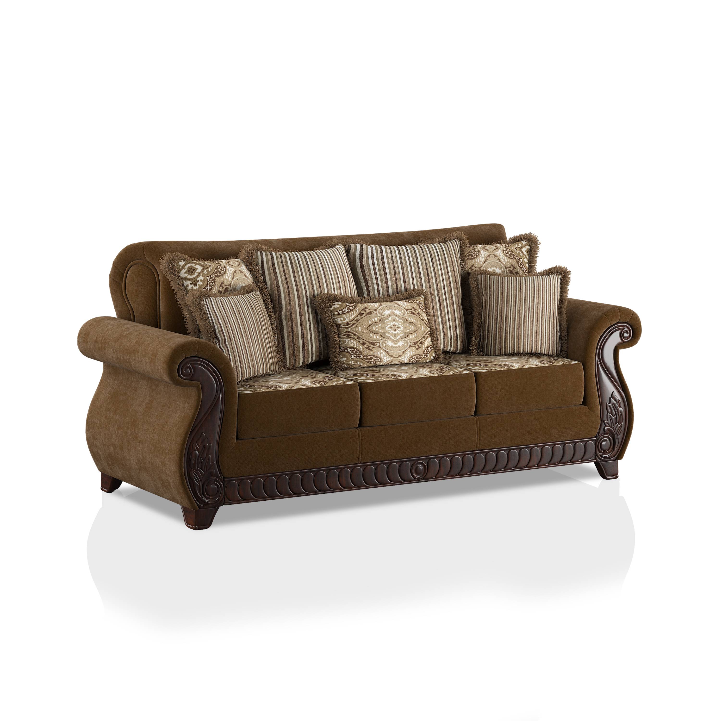 Glenridge Upholstered Sofa in Brown