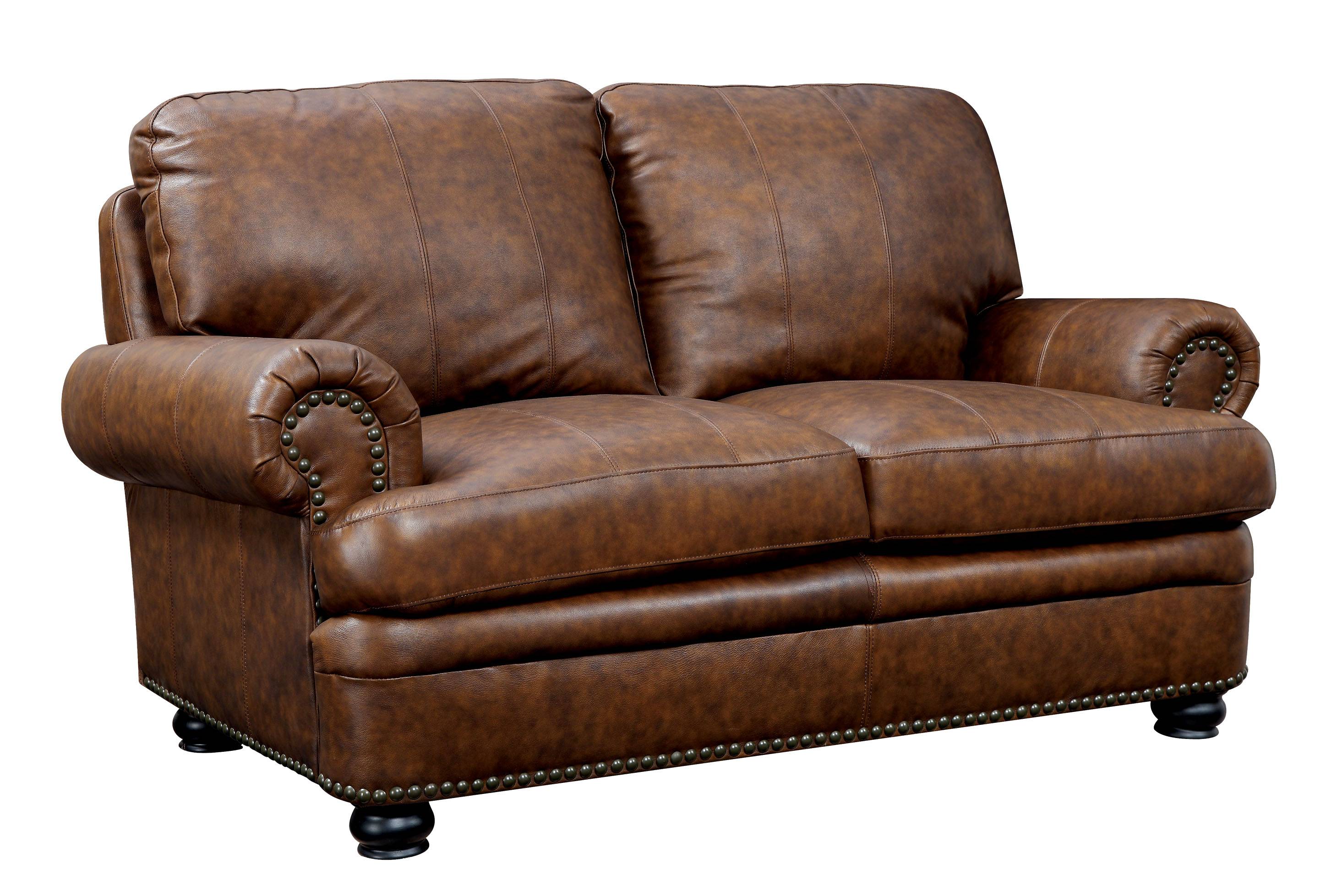 Franklin Transitional Upholstered Loveseat