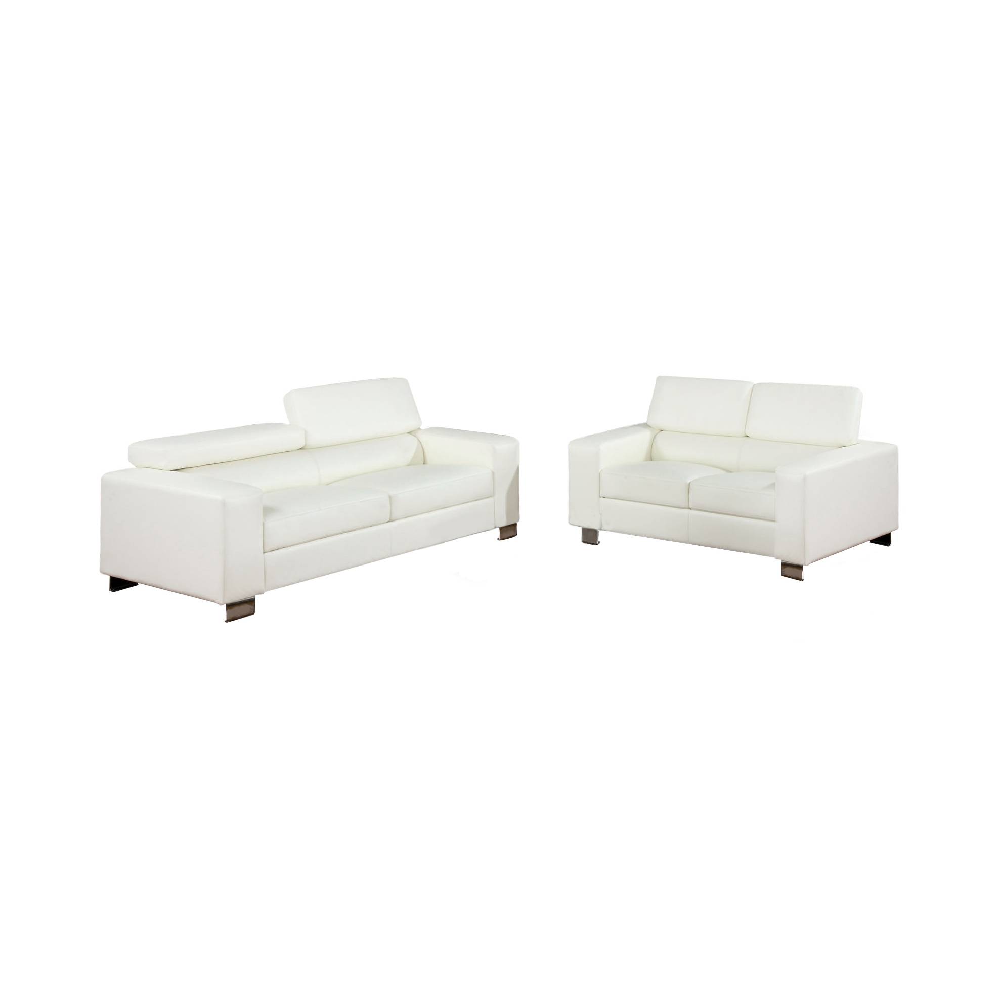 Mirga Contemporary Padded 2-Piece Living Room Set
