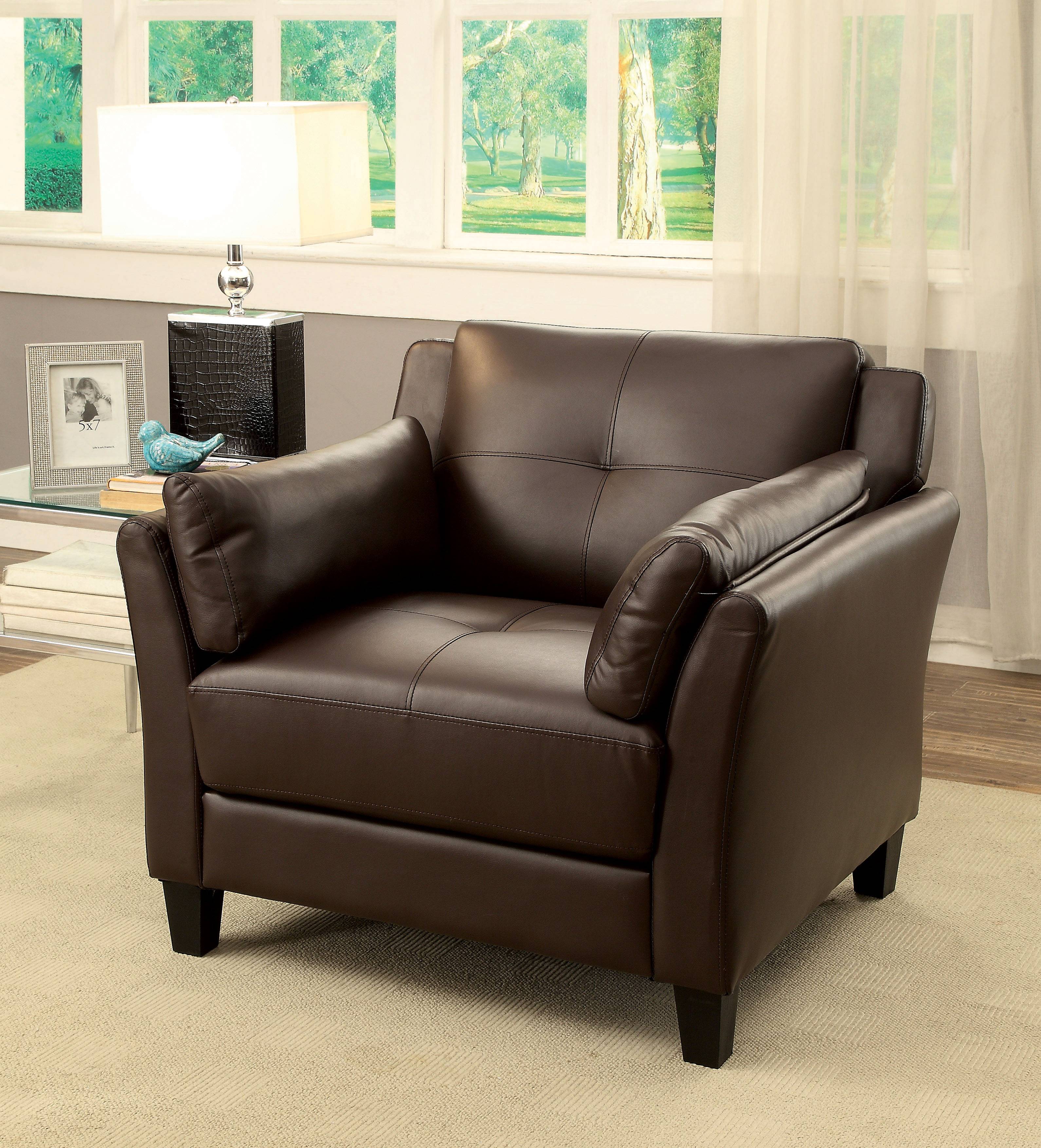 Katherine Contemporary Upholstered Arm Chair