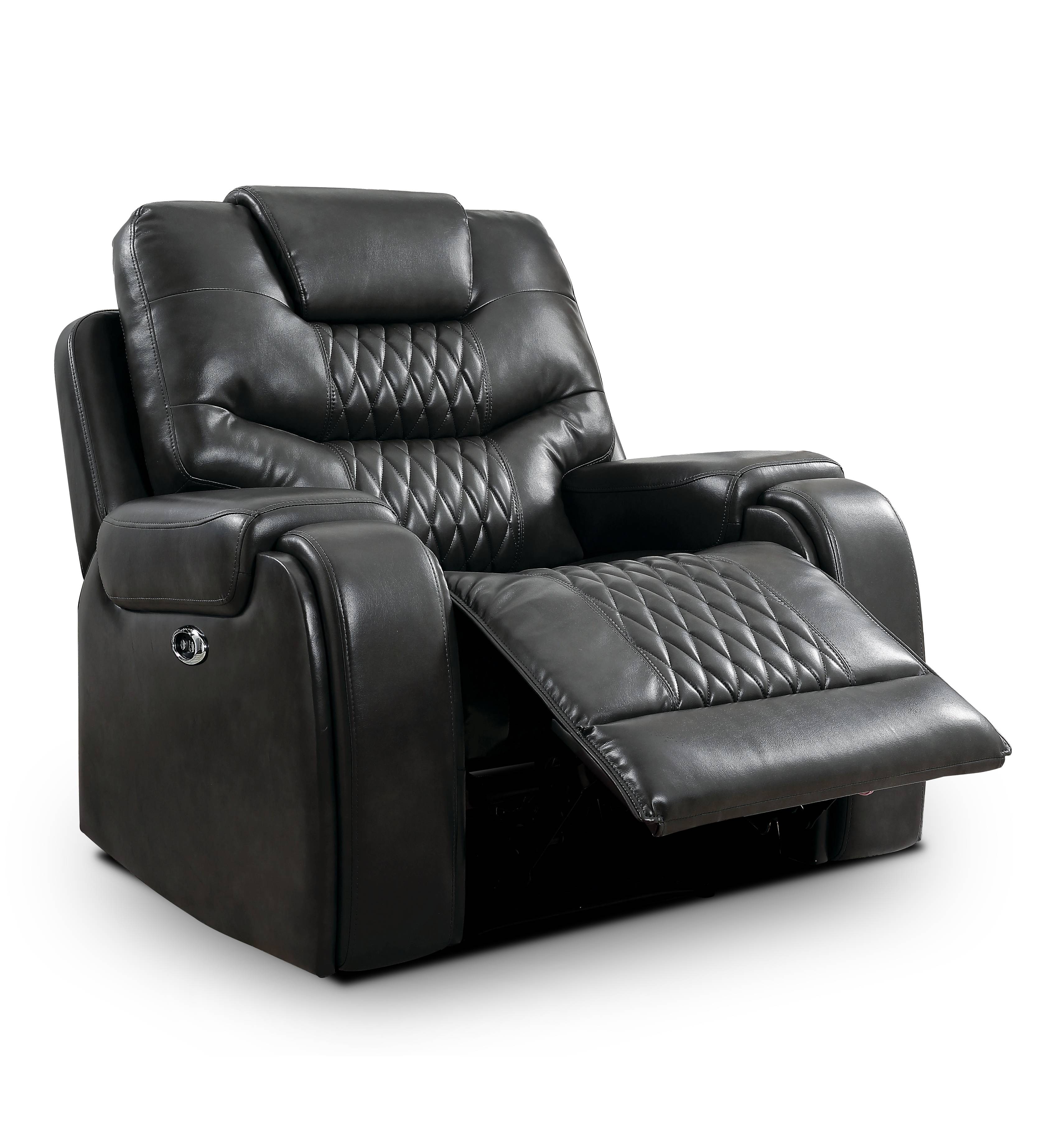 Edansy Recliner in Gray