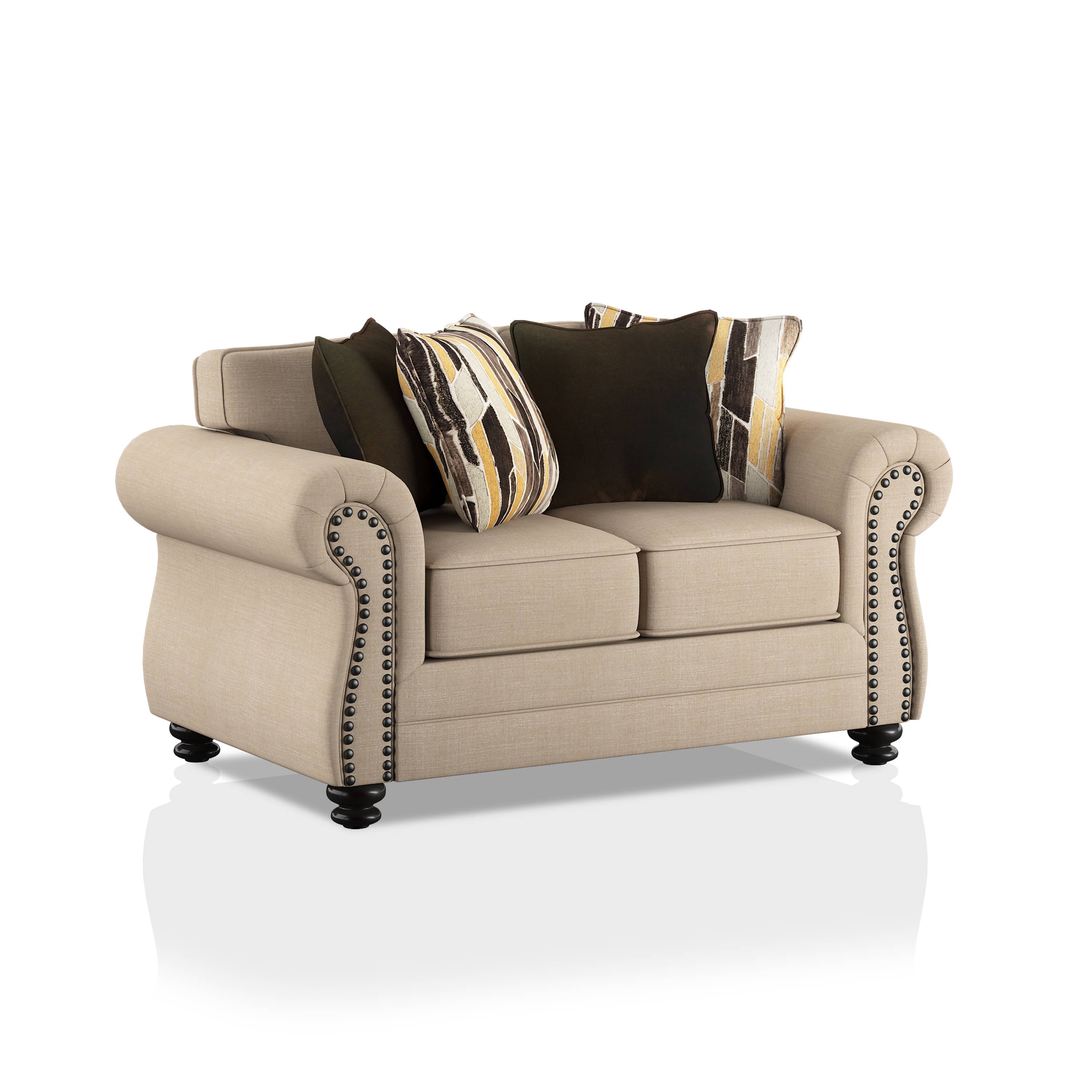 Sillman Nailhead Trim Loveseat