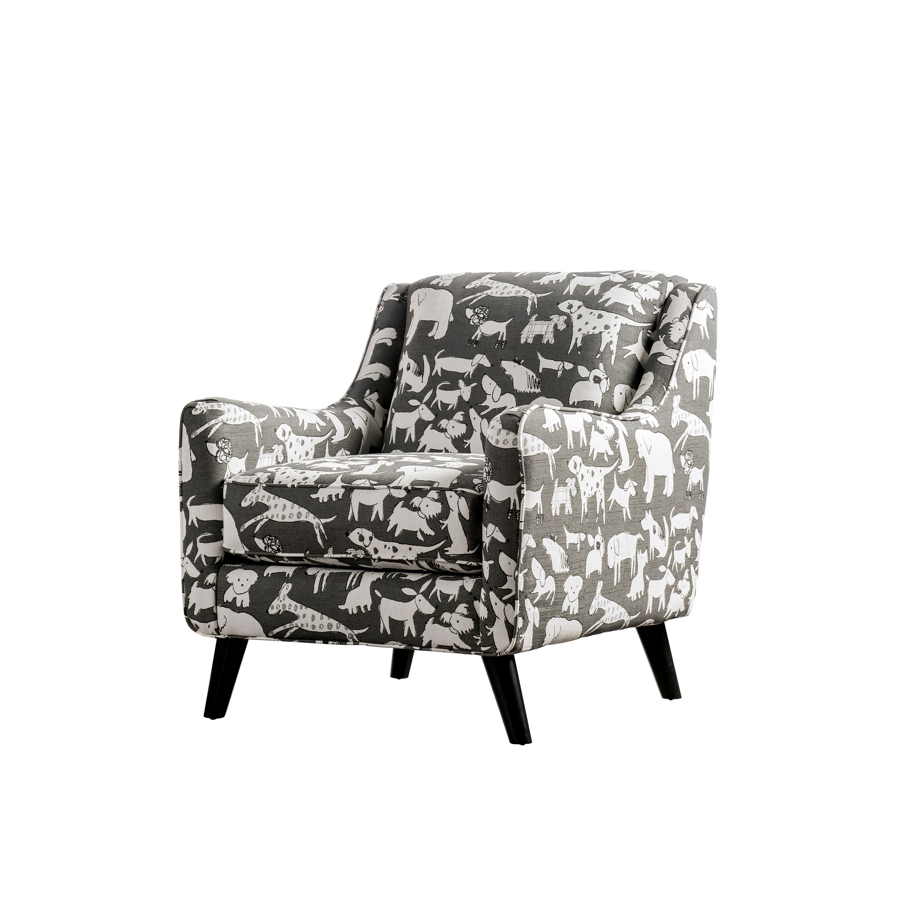 Lea Transitional Upholstered Arm Chair