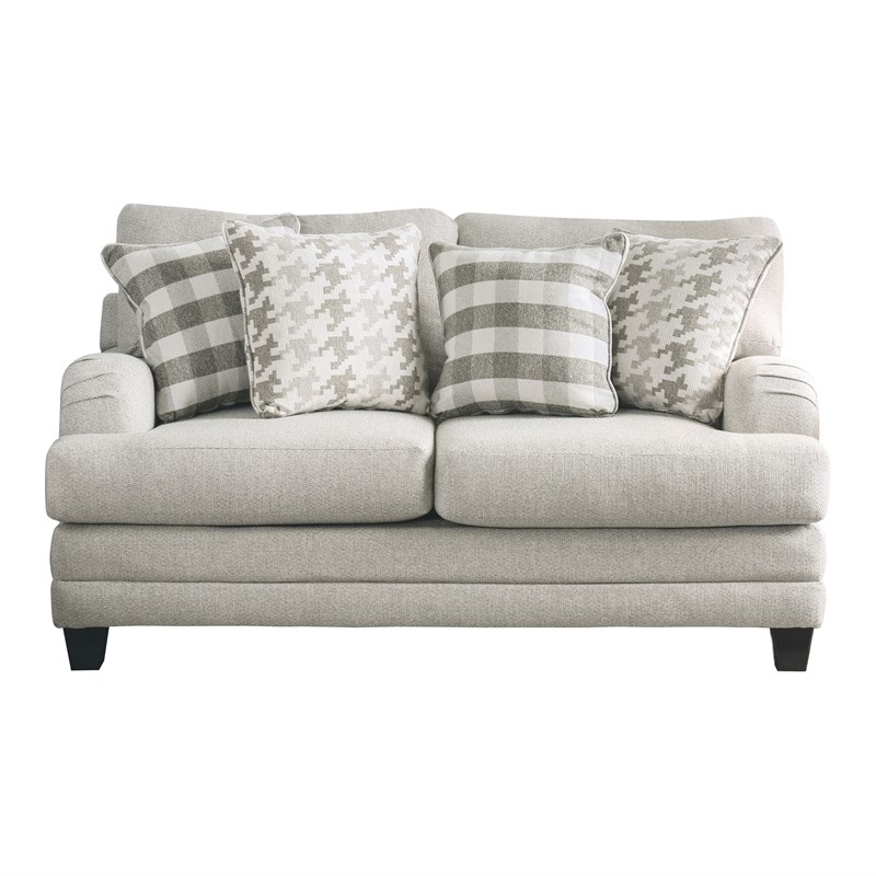 Nina Transitional Upholstered Loveseat