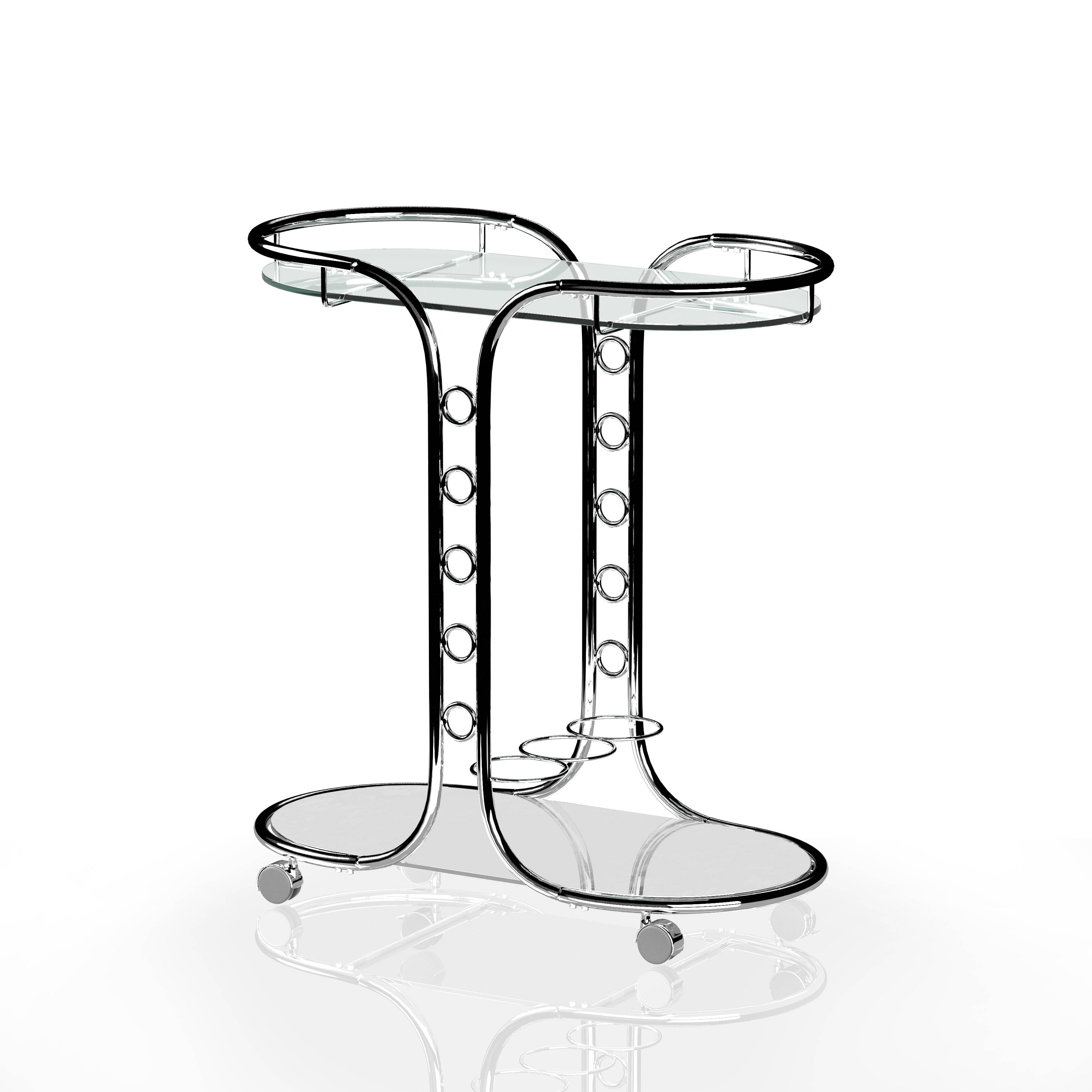 Scanlin 2-Shelf Serving Cart