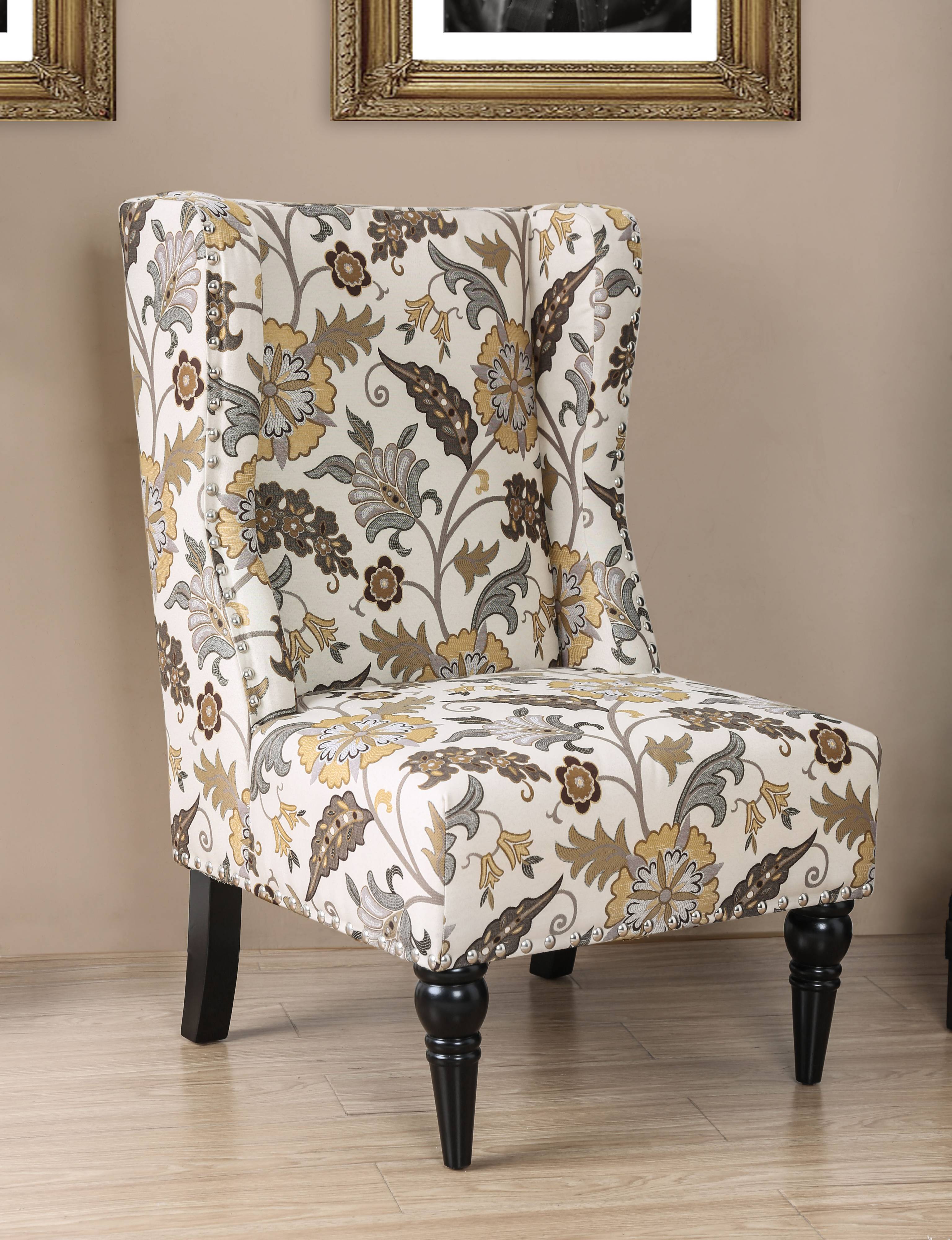 Sherri Contemporary Upholstered Accent Chair