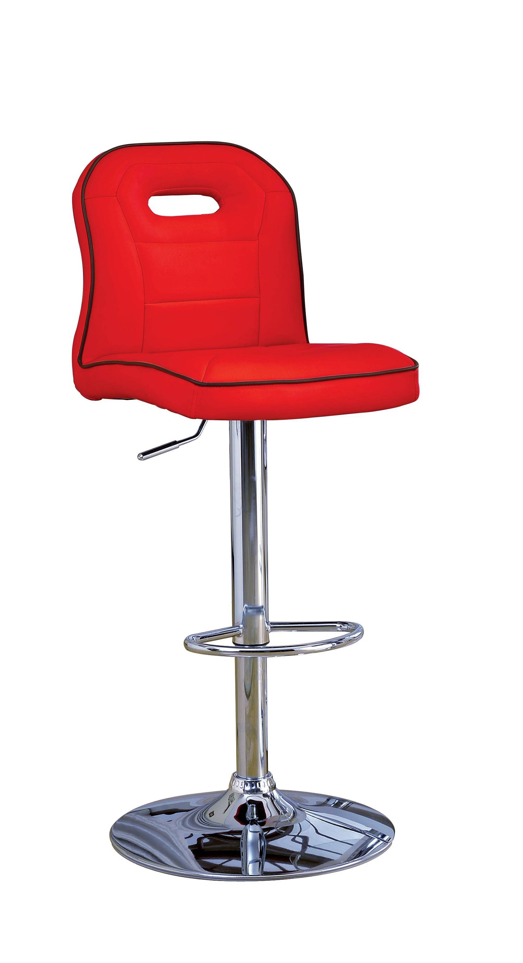 Alslo Contemporary Height Adjustable Bar Stool
