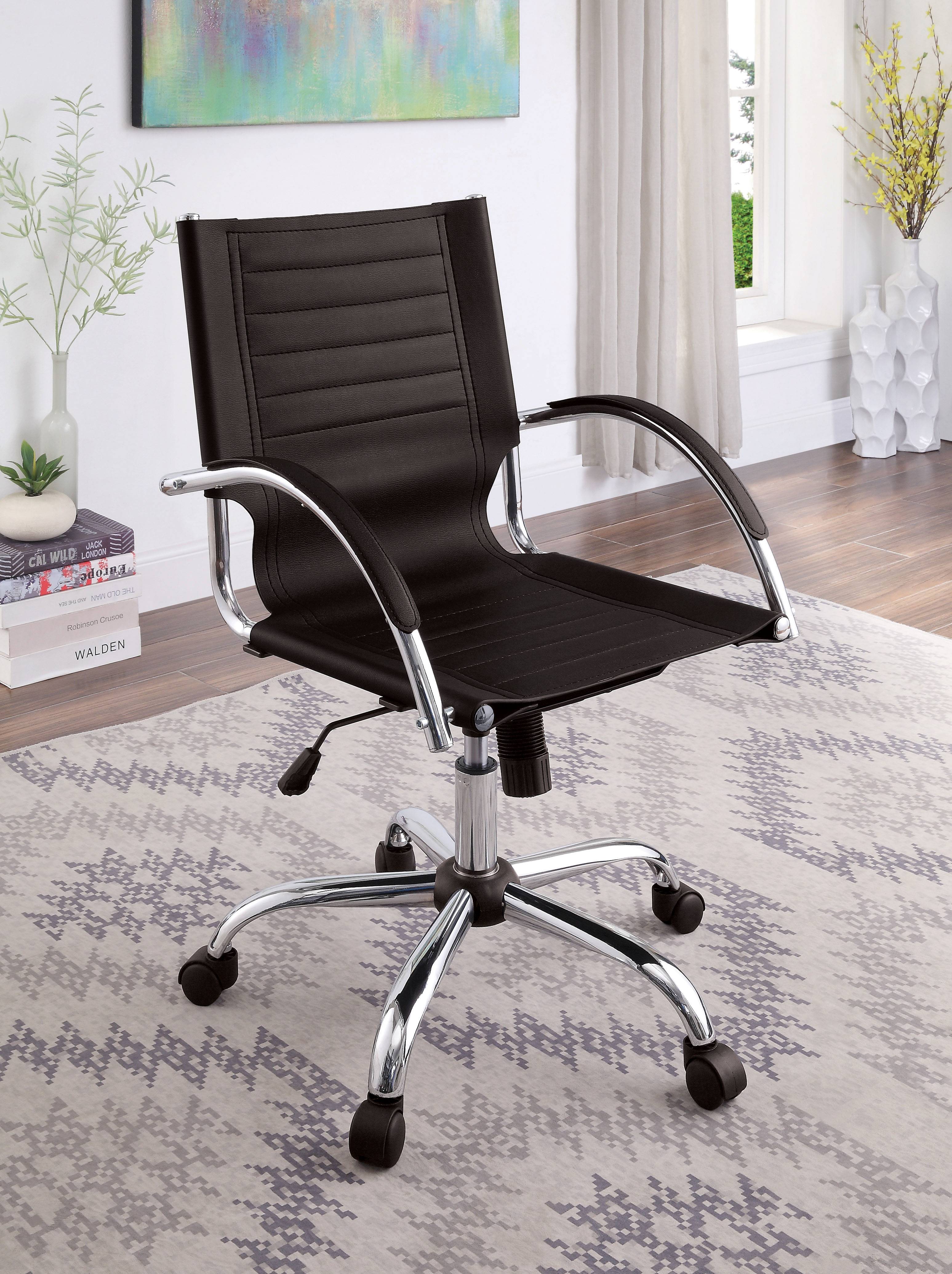 Savin Adjustable Office Chair in Black