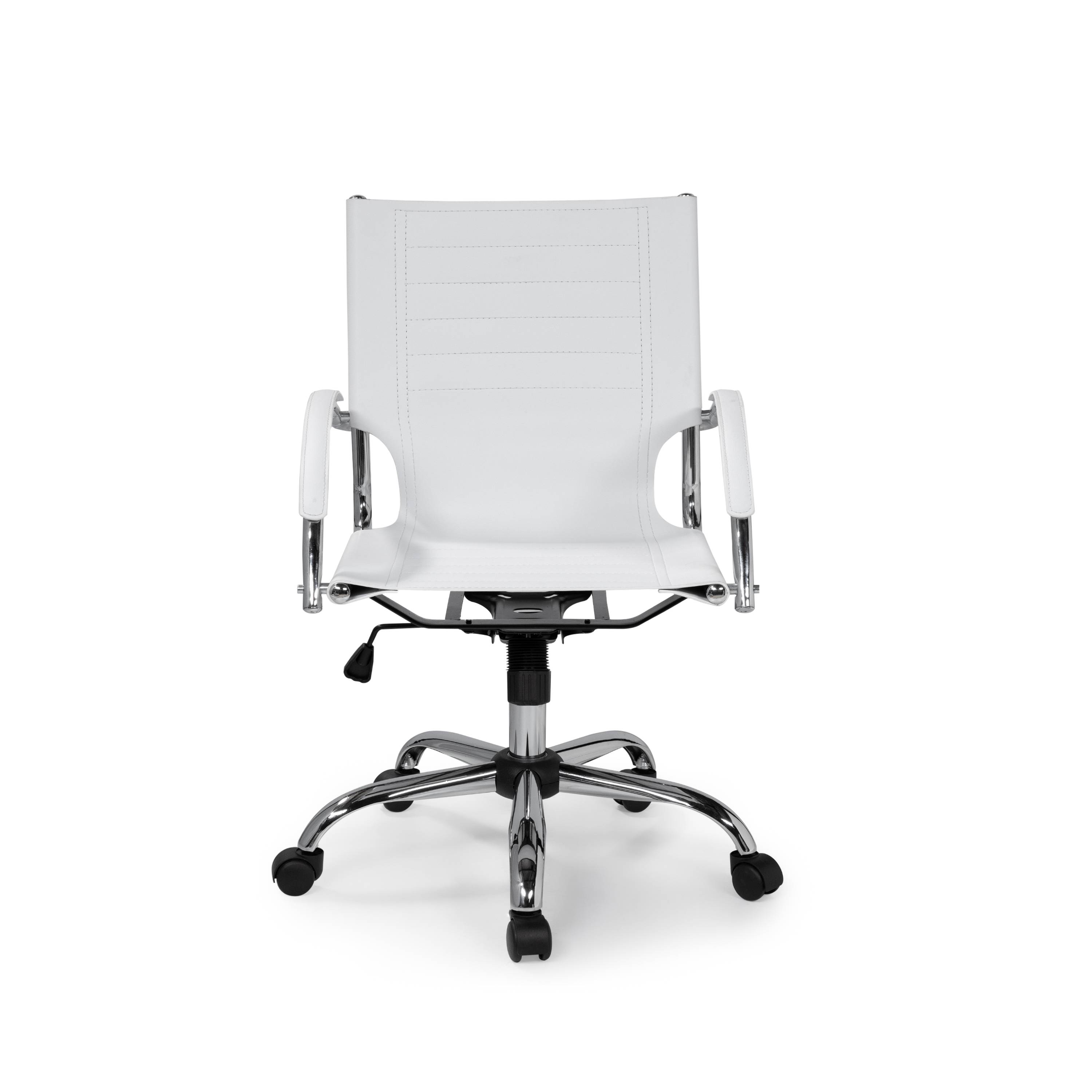Savin Adjustable Office Chair in White