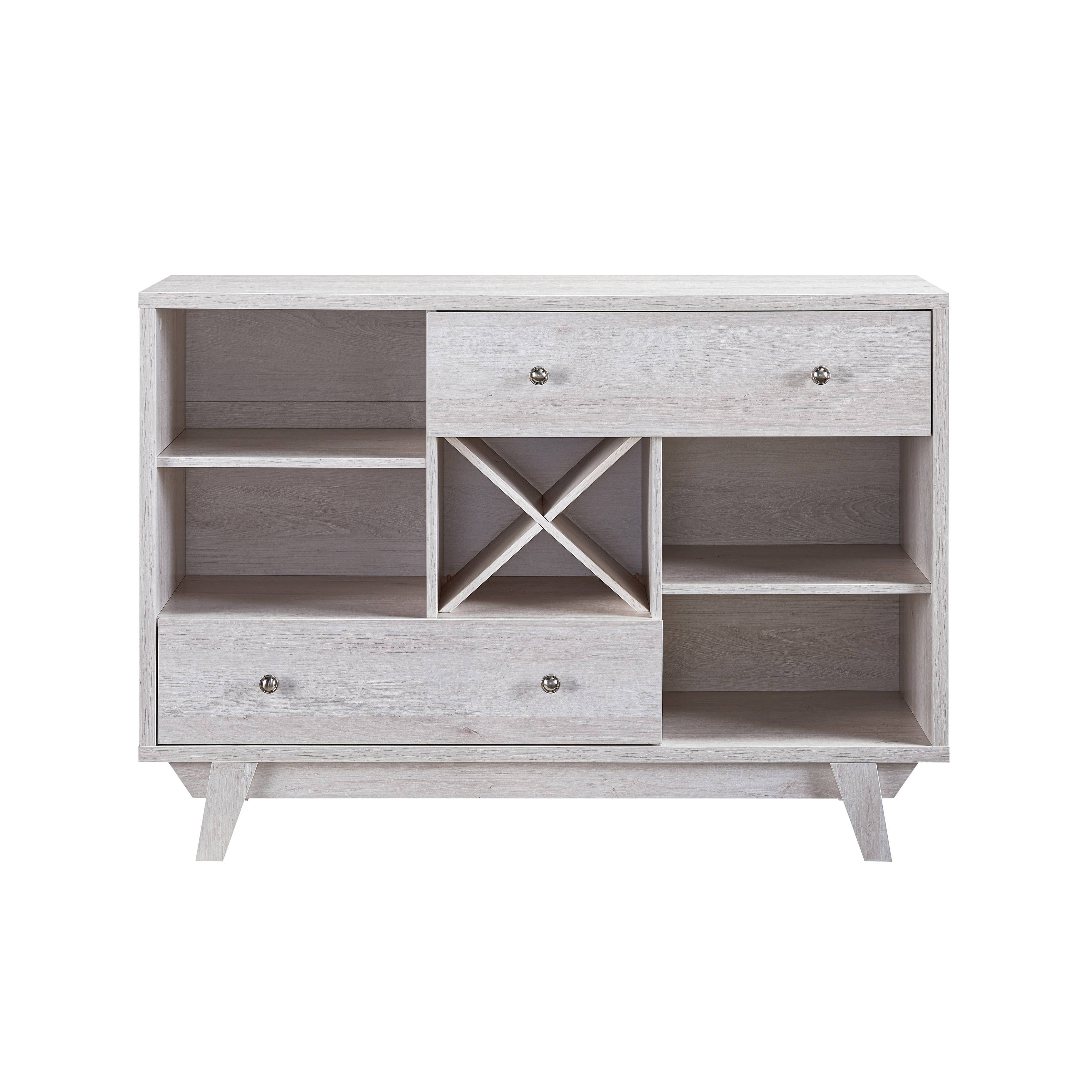 Tannery Multi-Storage Buffet in White Oak
