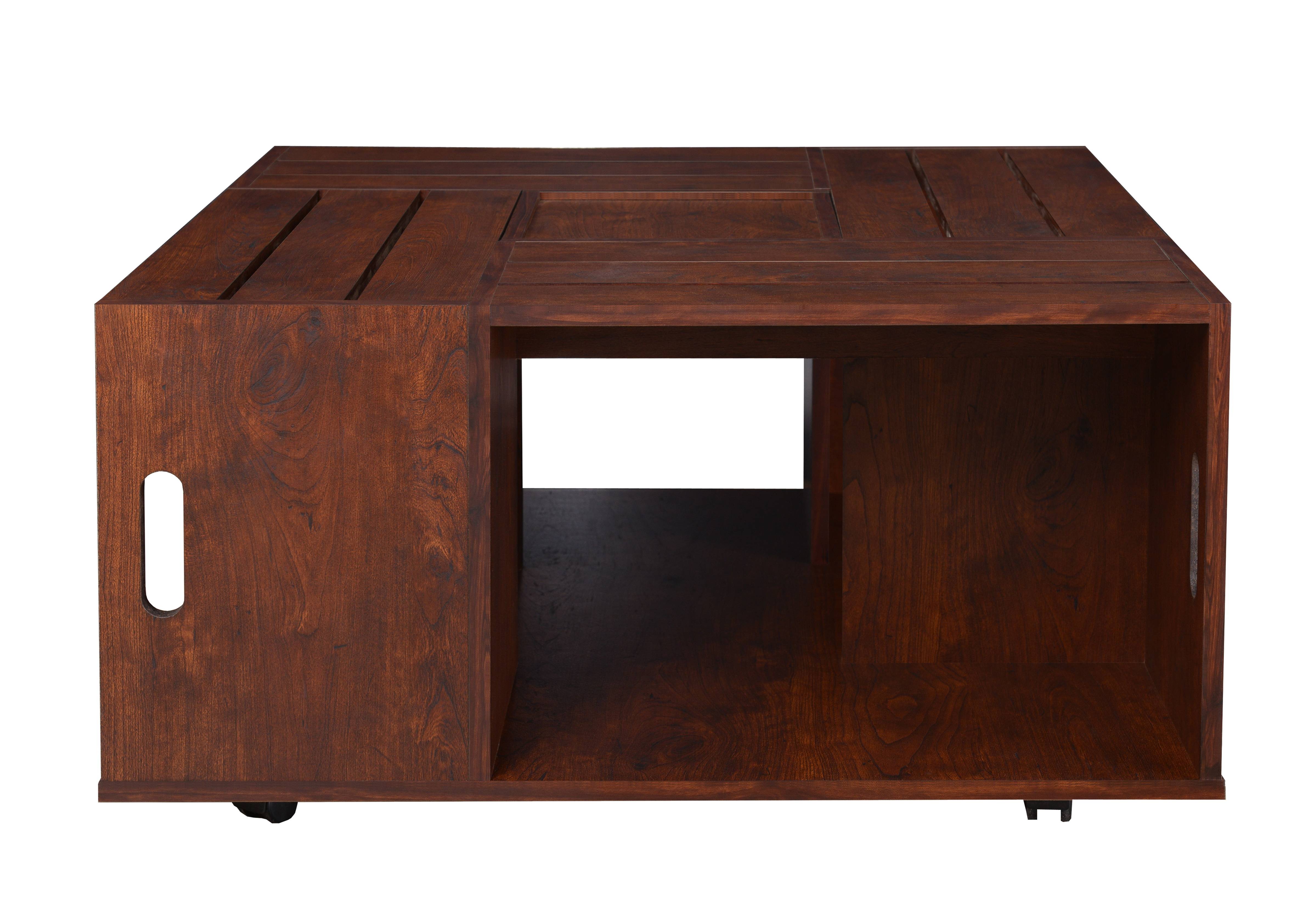 Halinski Contemporary Open Shelf Coffee Table